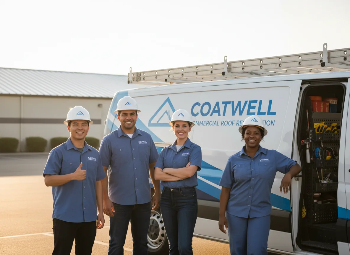 Commercial roof coating company in Empire, CO